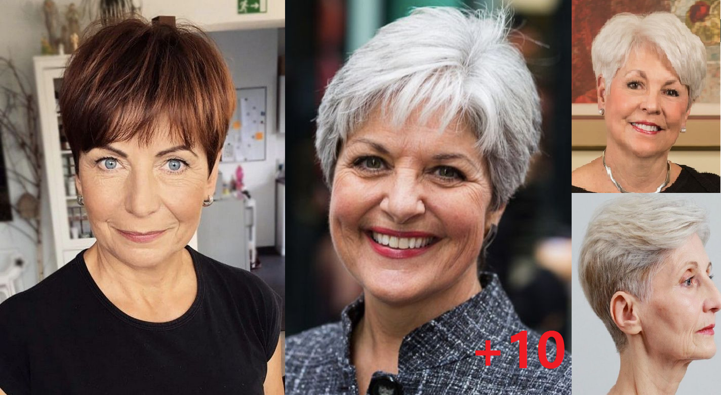 ¿QUÉ CORTE DE PELO CORTO ELEGIR PARA MUJERES DE 60 AÑOS PARA ESTAR A LA MODA EN 2024?