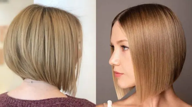 20 nuevas ideas cortas de cabello Bob en forma de A para mujeres