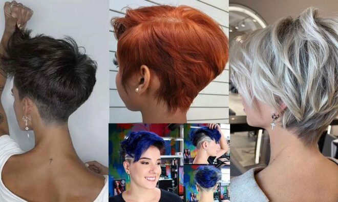 19 mejores vistas traseras de cortes de pelo Pixie