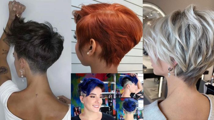 19 mejores vistas traseras de cortes de pelo Pixie