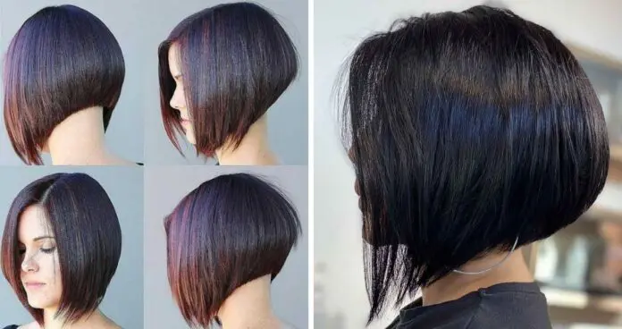 21 elegantes ideas de cortes de pelo Bob invertidos, cortos y apilados