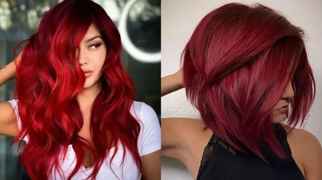 18 mejores ideas para el color del cabello rojo oscuro