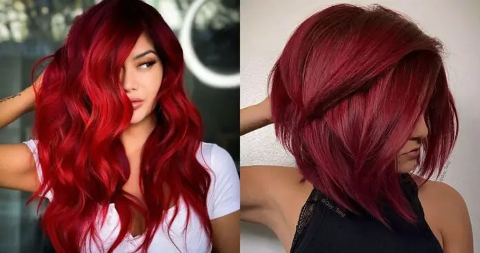 18 mejores ideas para el color del cabello rojo oscuro