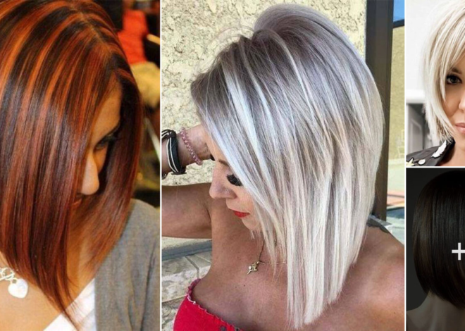 55 bonitos peinados y colores para Bob Cuts