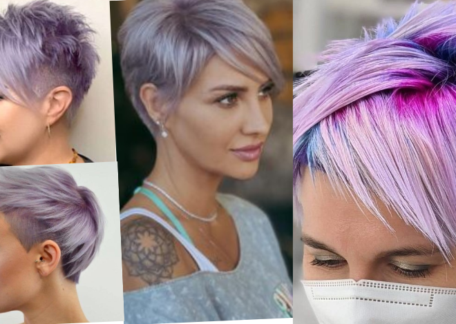 Violet Hacks: impresionantes atajos para cabello morado