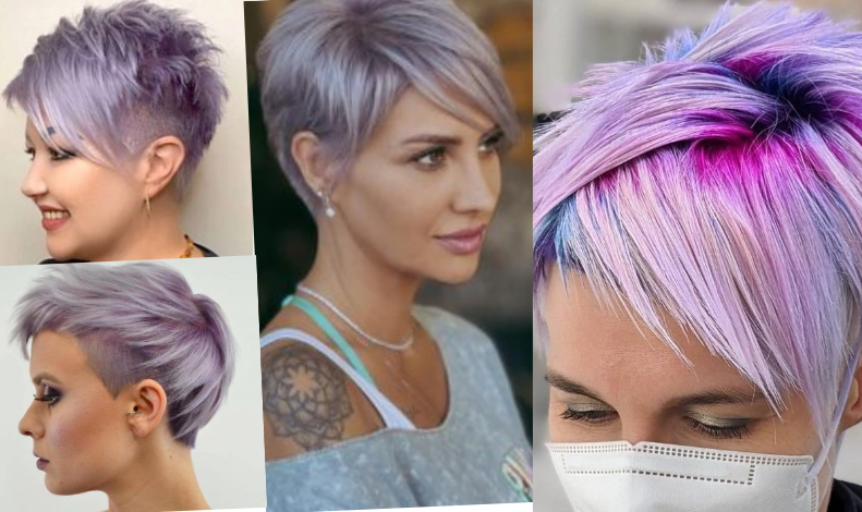 Violet Hacks: impresionantes atajos para cabello morado