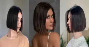 23 ideas de cabello Bob romo hasta la barbilla que las mujeres deben considerar en 2024