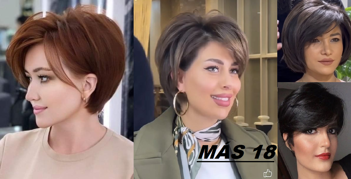 18 cortes de pelo cortos con clase para cabello grueso que se pueden conseguir en 2024