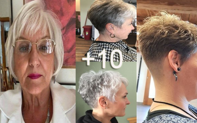 Estilos de pelo corto y cortes de pelo cortos de tendencia para todas las temporadas para mujeres para 2024