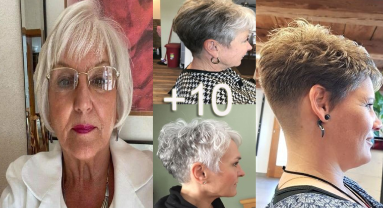 Estilos de pelo corto y cortes de pelo cortos de tendencia para todas las temporadas para mujeres para 2024