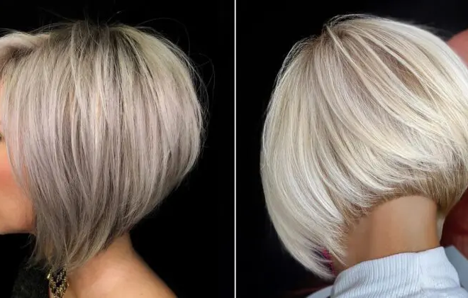 28 peinados apilados con estilo para cabello corto