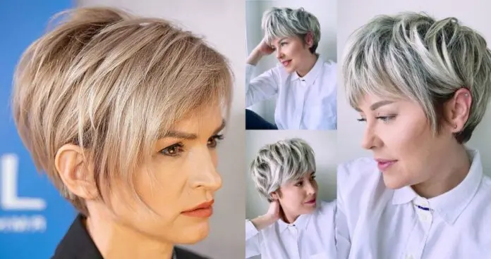 Las 26 mejores ideas de peinados de pelo Pixie con flequillo para mujeres