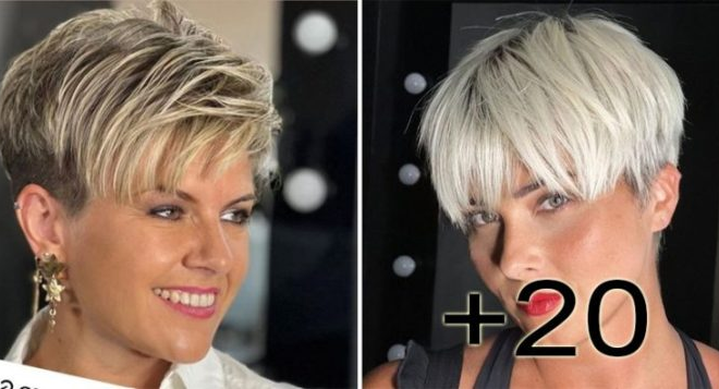 22 cortes de pelo modernos Pixie Shag para mujeres mayores con estilo