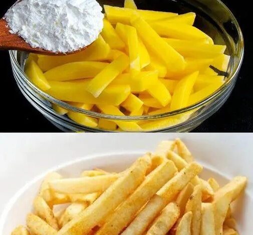 El truco para hacer unas deliciosas patatas fritas crujientes sin una gota de aceite