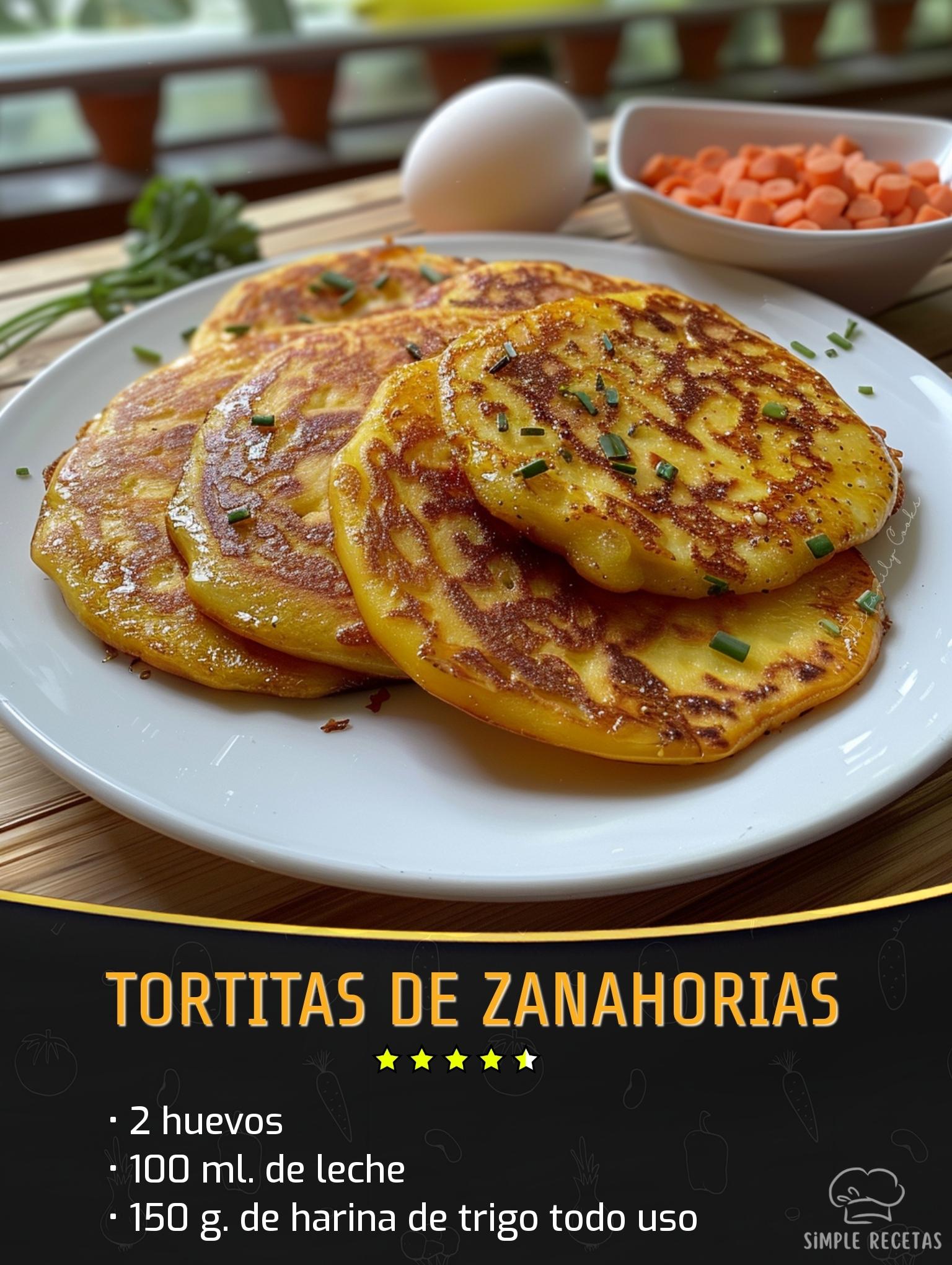 Tortitas de zanahorias