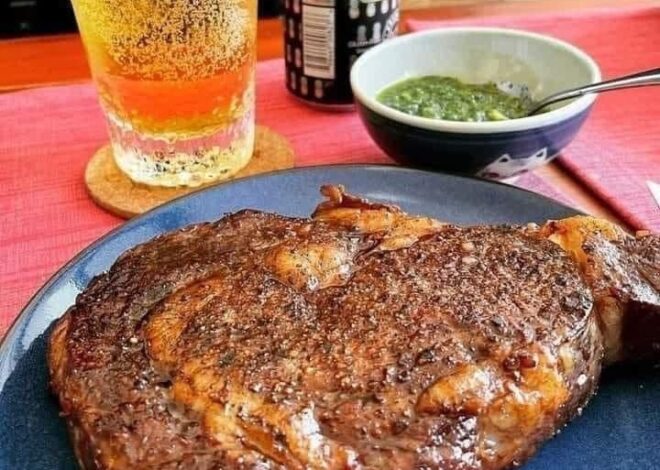 Filete Ribeye para el almuerzo