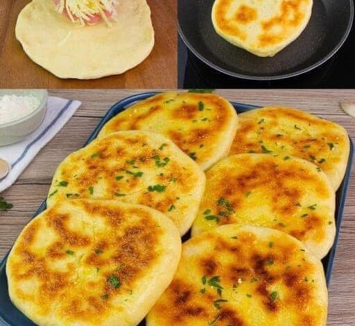 Pan naan relleno de queso: la deliciosa receta que te encantará