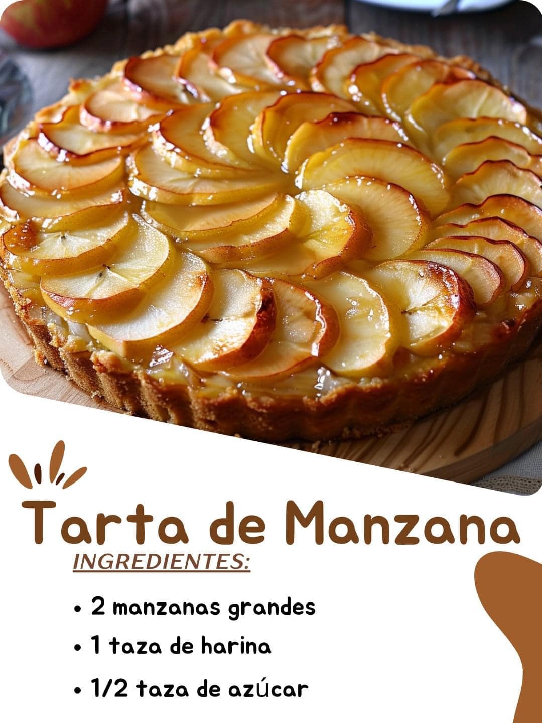 Tarta de Manzana