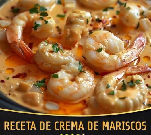 RECETA DE CREMA DE MARISCOS