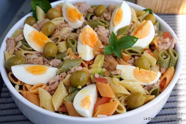 ENSALADA DE PASTA CON VINAGRETA