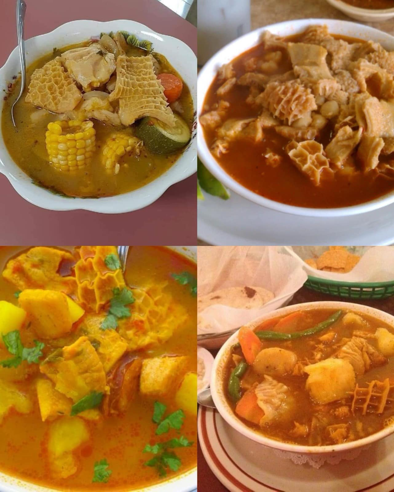 RECETA DE CALDO DE MONDONGO