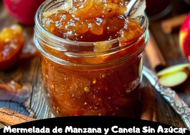  Mermelada de Manzana y Canela Sin Azúcar 