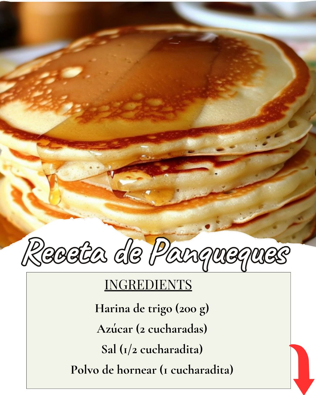 Receta de Panqueques