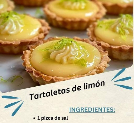 Tartaletas de limón