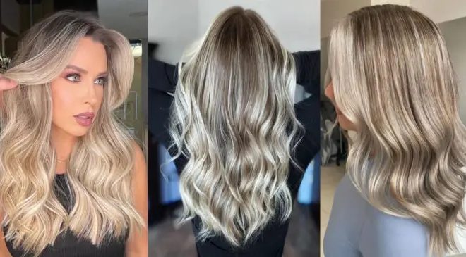 40 cautivadoras inspiraciones para el color del cabello rubio ceniza