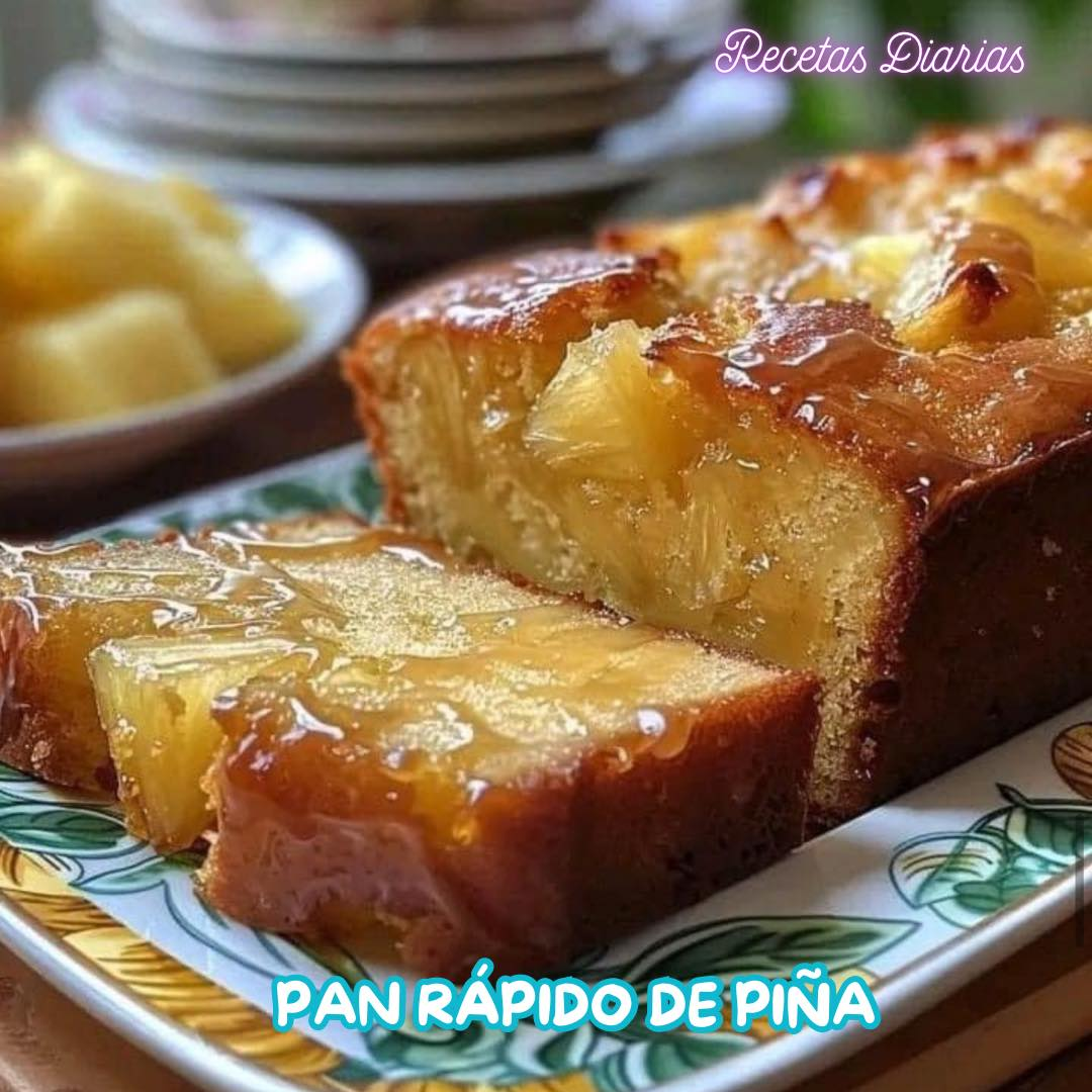 Pan rápido de piña