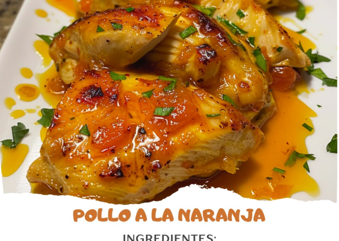  POLLO A LA NARANJA 