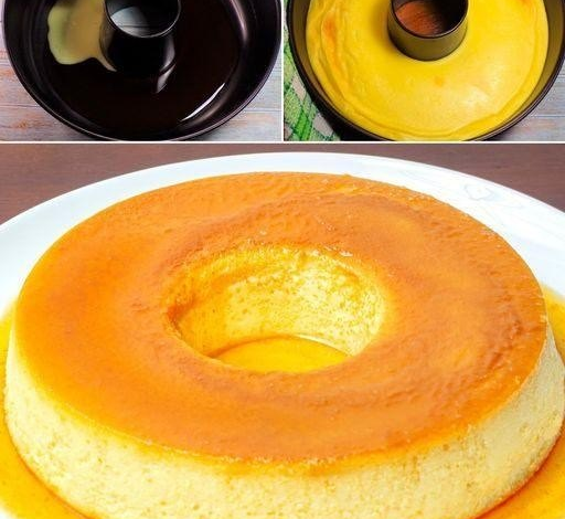 Flan de caramelo como el de la abuela