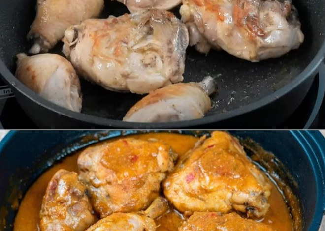 POLLO EN SALSA DE LA ABUELA 