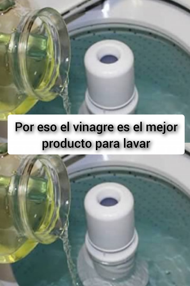 Por eso el vinagre es el mejor producto para lavar