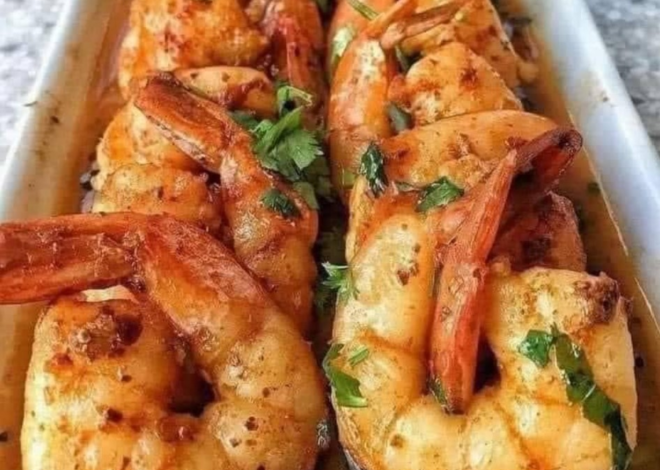 ¡Una receta sencilla y deliciosa de Camarones a la Mantequilla! 