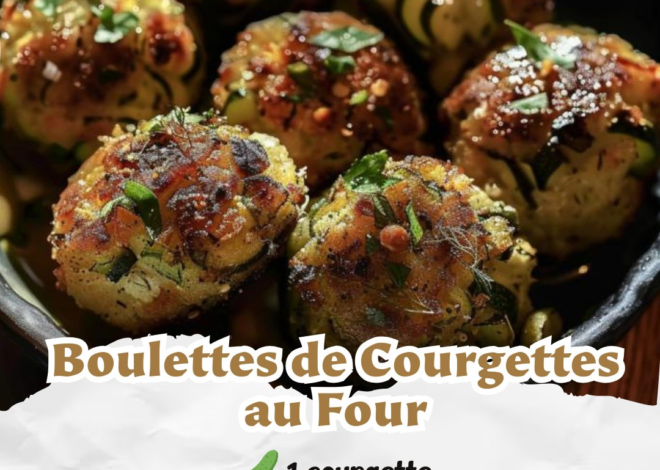 Boulettes de Courgettes au Four 