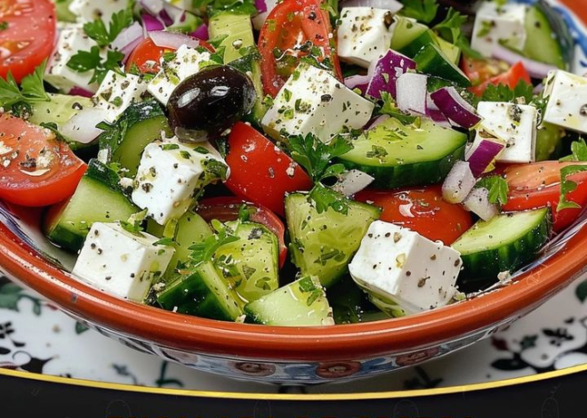 RECETA DE ENSALADA DE GRIEGA