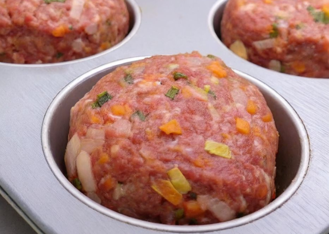 Sin duda, ¡los mejores muffins de pastel de carne de todos los tiempos!