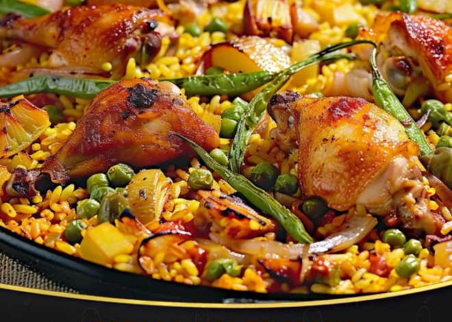 RECETA DE PAELLA VALENCIANA