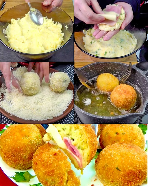 Stuffed potato meatballs: the recipe for a tasty and delicious dish