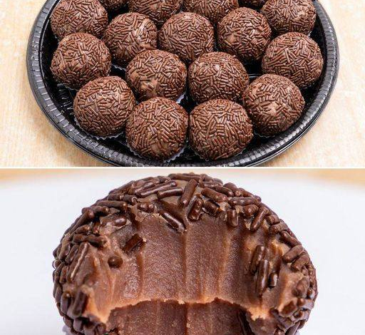 Brigadeiro (trufas de chocolate brasileñas)