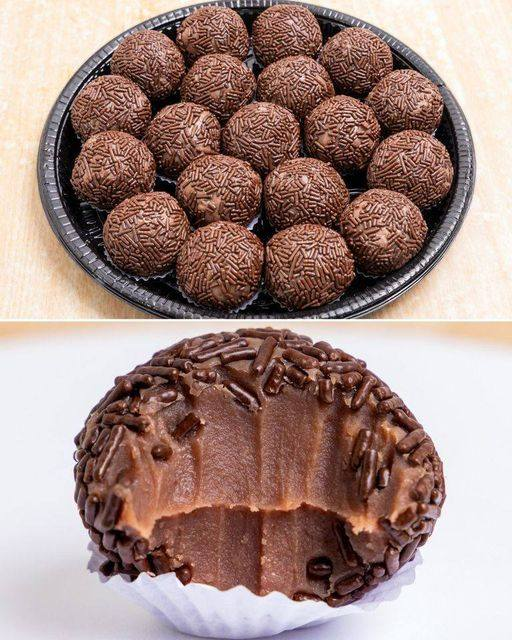 Brigadeiro (trufas de chocolate brasileñas)