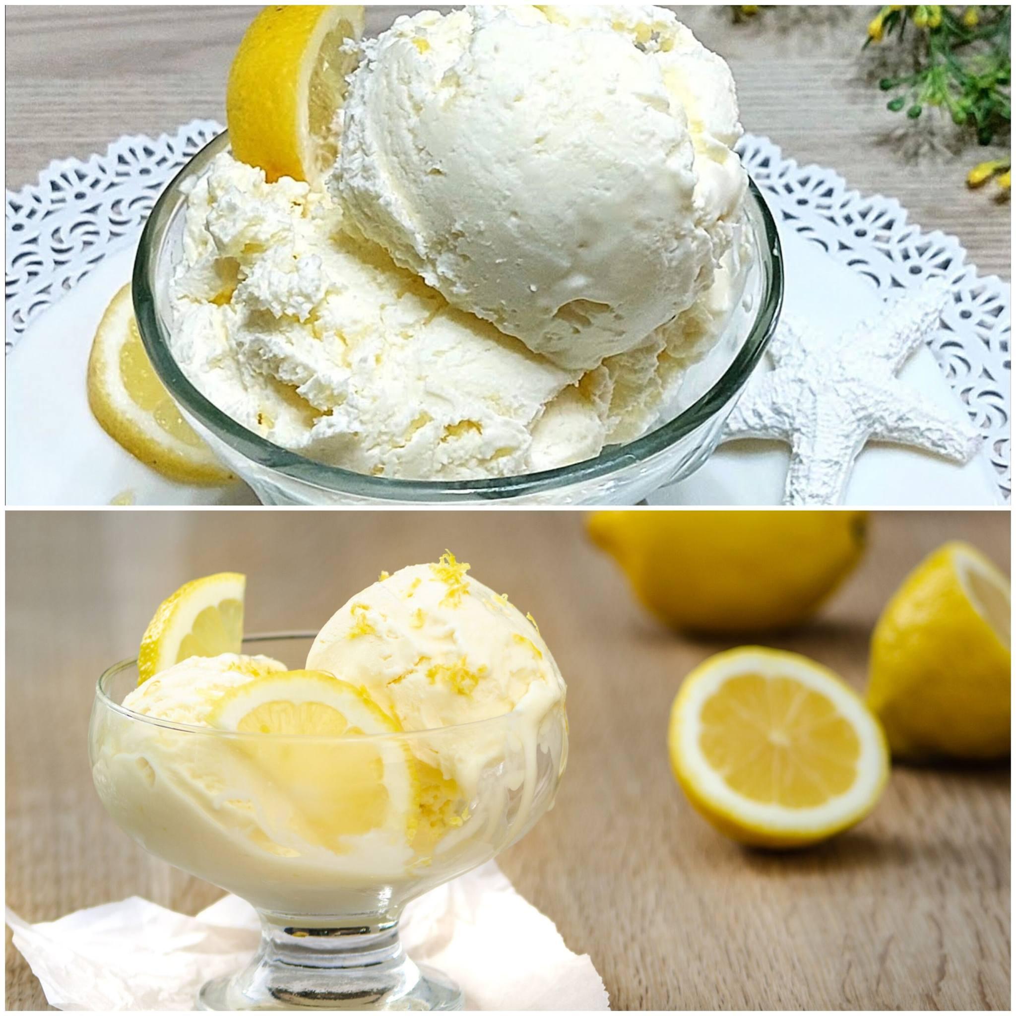 Helado de limón sin esfuerzo: una delicia sin azúcar y con sólo tres ingredientes