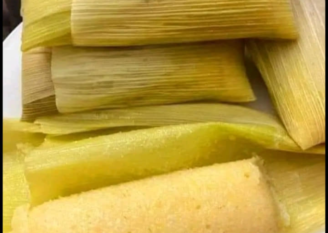 TAMALES DE ELOTE.