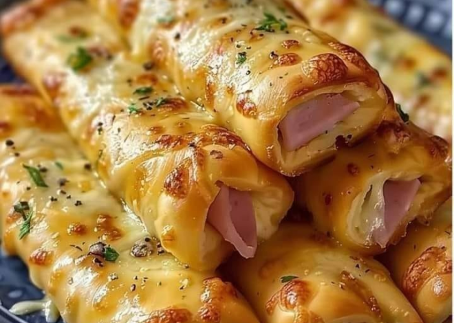 Ham and Cheese Sticks