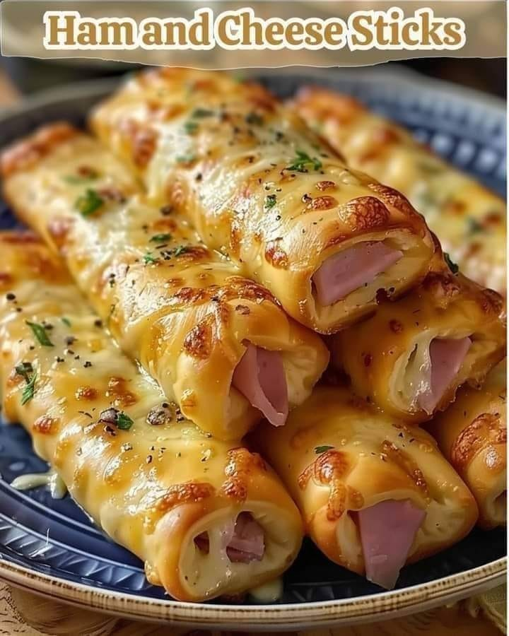 Ham and Cheese Sticks