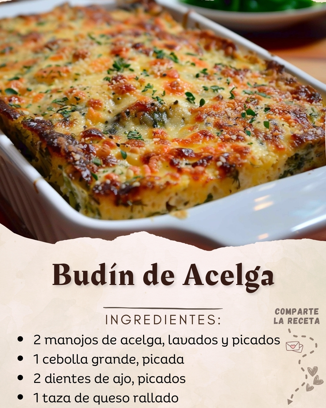  Budín de Acelga 