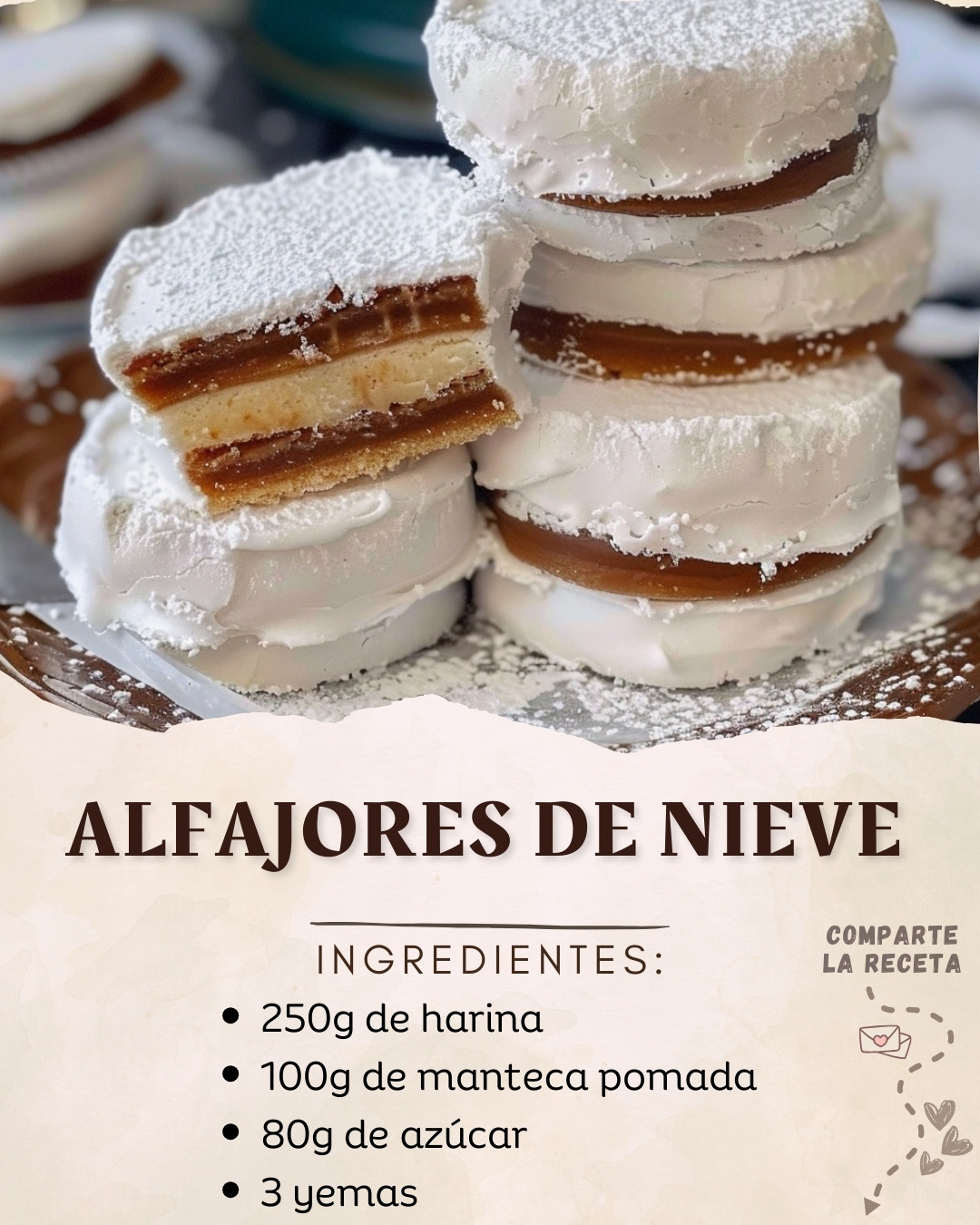  ALFAJORES DE NIEVE 