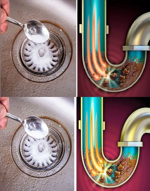 Método rápido y eficaz para desatascar el fregadero en segundos