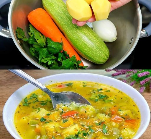 Receta de sopa de verduras fácil y deliciosa